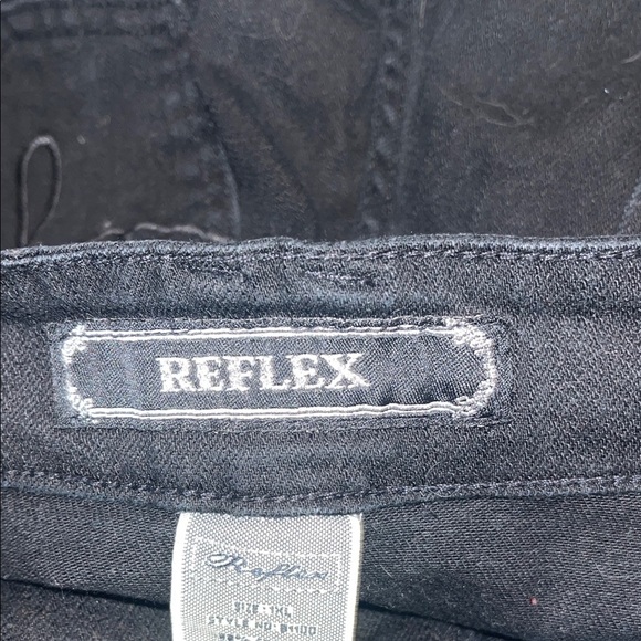 Reflex size 1X Black Denim Jeans - Picture 5 of 6
